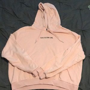 Light pink hoodie